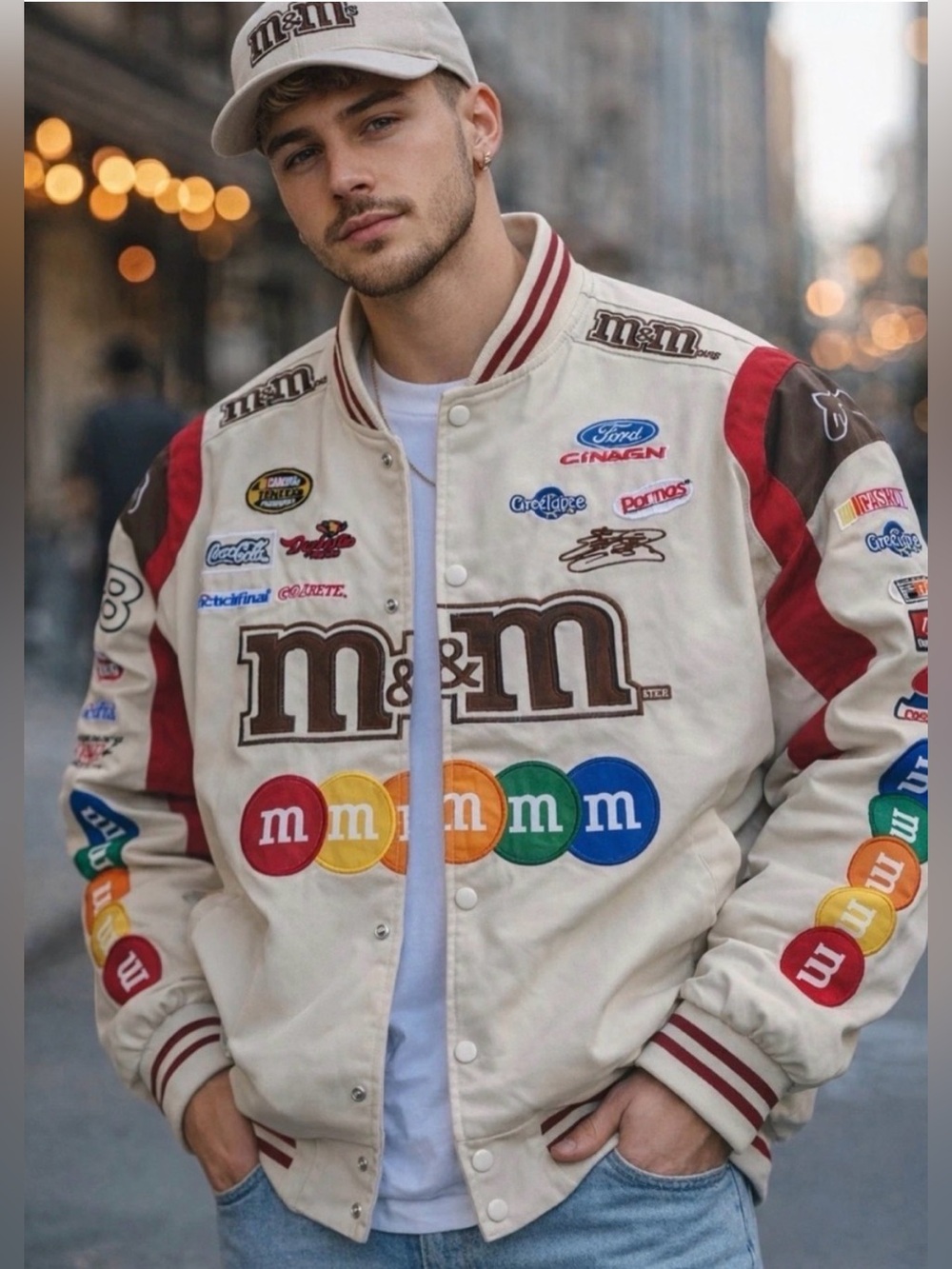 NASCAR M&M racing jacket